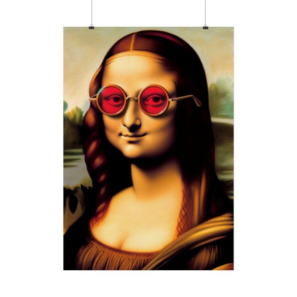 92411-241.jpg Mona Lisa Wearing Sunglasses Poster