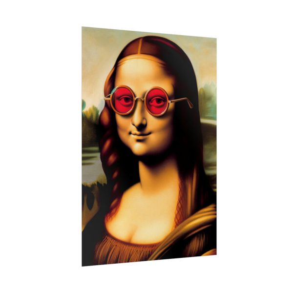 92411-242.jpg Mona Lisa Wearing Sunglasses Poster