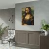 92411-274.jpg Mona Lisa Smiling Poster