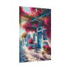 92411-297.jpg Greek Island Street Scene Poster