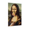 92411-322.jpg Mona Lisa with a Colorful Lollipop Poster