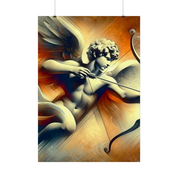 Cupid With His Bow and Arrow Poster