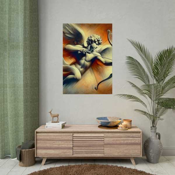 Cupid With His Bow and Arrow Poster