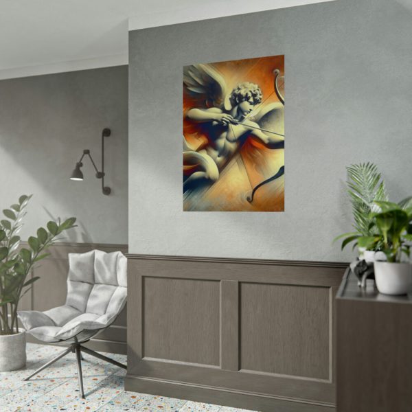 Cupid With His Bow and Arrow Poster