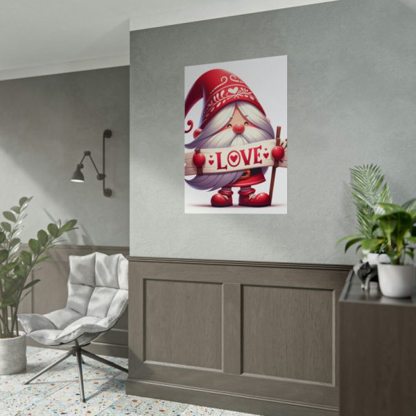 Whimsical Gnome Character Poster