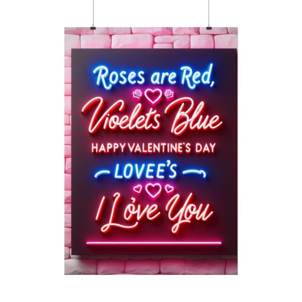 Roses Are Red, Violets Are Blue Poster