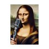 92411-460.jpg Mona Lisa Reimagined as a Singer Poster