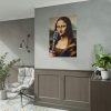 92411-464.jpg Mona Lisa Reimagined as a Singer Poster