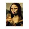 92411-475.jpg Mona Lisa Making a Duckface Poster