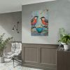 Coffee Tea Birds Poster