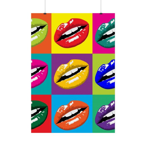 92411-71.jpg Mouth Lips Pop Art Poster