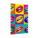 Mouth Lips Pop Art Poster - Image 8