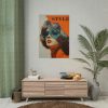 92411-93.jpg Woman Retro Style Advertisement Poster