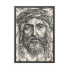 93830-100.jpg The Head of Christ Crowned with Thorns Framed Poster
