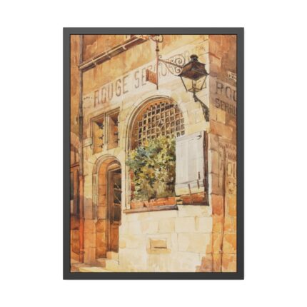Locksmith's Shop by Sir Aston Webb Framed Poster