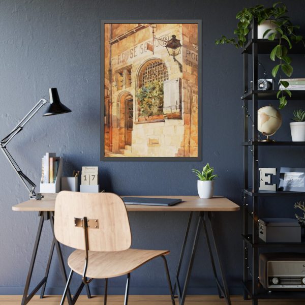 93830-106.jpg Locksmith's Shop by Sir Aston Webb Framed Poster