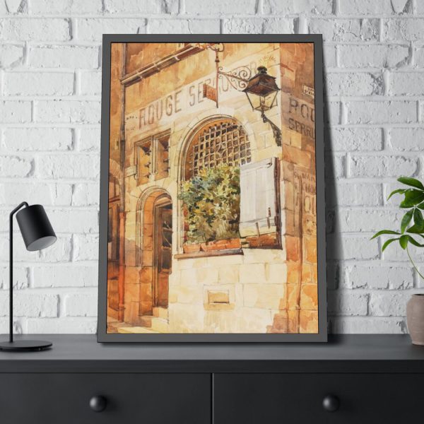 93830-107.jpg Locksmith's Shop by Sir Aston Webb Framed Poster