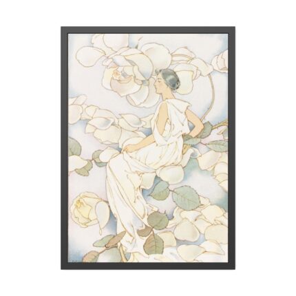 Flower Fairy by Laura Coombs Hills Framed Poster
