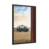 Beach Van Rundown Breakdown Framed Poster