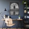 93830-14.jpg Woman On Swing Framed Poster