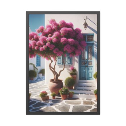 Beautiful Pink Tree Framed Poster