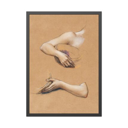 The Cadence of Autumn by Evelyn De Morgan Framed Poster