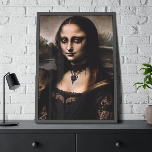 93830-163.jpg Mona Lisa in Gothic Style Framed Poster