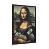 93830-169.jpg Mona Lisa With Cash Framed Poster