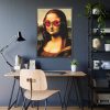 93830-174.jpg Mona Lisa Wearing Sunglasses Framed Poster