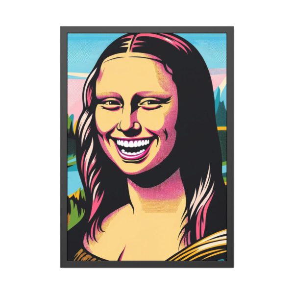 93830-236.jpg Mona Lisa in a Pop Art Style Framed Poster
