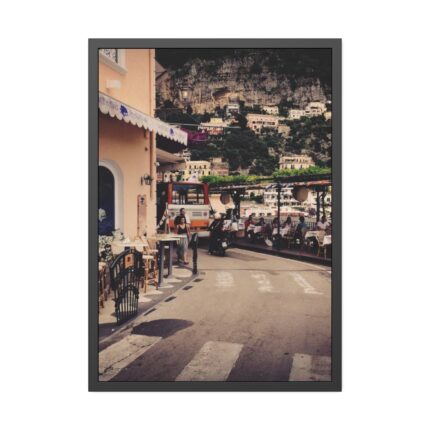 Caffe in Italy Framed Poster