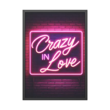 Crazy in Love Framed Poster