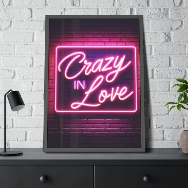 93830-247.jpg Crazy in Love Framed Poster