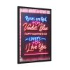 93830-301.jpg Roses Are Red, Violets Are Blue Framed Poster