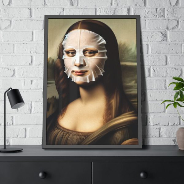 93830-331.jpg Mona Lisa Modern Self-Care Twist Framed Poster