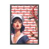 93830-72.jpg Nautical Pinup Girl I Framed Poster