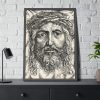 93831-103.jpg The Head of Christ Crowned with Thorns Framed Poster