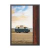 Beach Van Rundown Breakdown Framed Poster