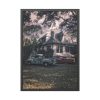 Old Retro Automobile Framed Poster