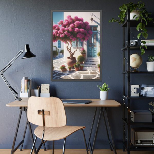 93831-150.jpg Beautiful Pink Tree Framed Poster