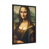93831-201.jpg Mona Lisa Smiling Framed Poster