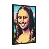 93831-237.jpg Mona Lisa in a Pop Art Style Framed Poster