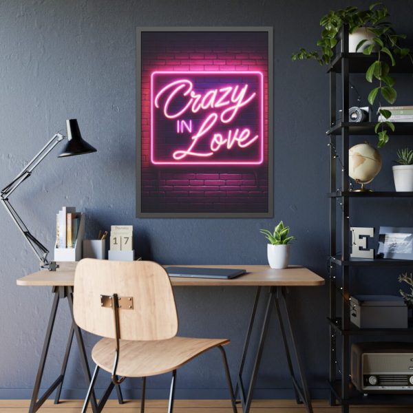 93831-246.jpg Crazy in Love Framed Poster