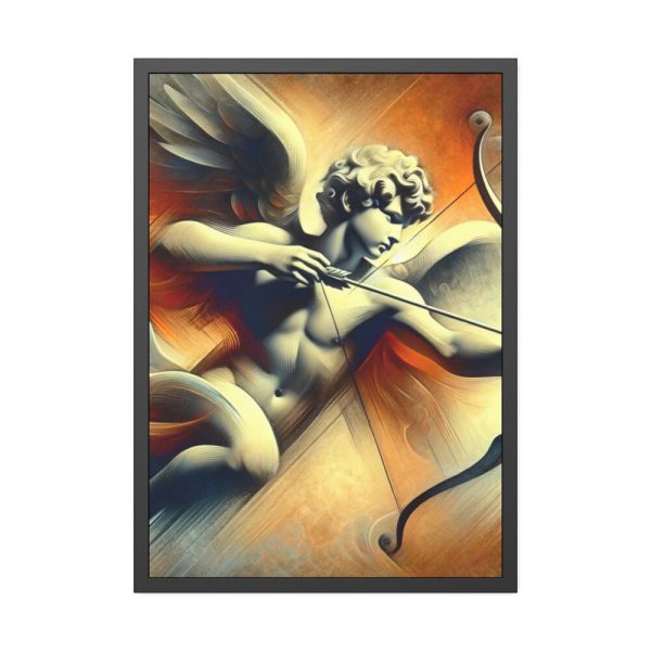 93831-272.jpg Cupid With His Bow and Arrow Framed Poster