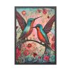 93831-344.jpg Pair of Hummingbirds Framed Poster