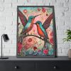 93831-347.jpg Pair of Hummingbirds Framed Poster