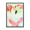 93831-348.jpg Two Flamingos Tropical Framed Poster