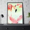 93831-351.jpg Two Flamingos Tropical Framed Poster