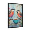 93831-361.jpg Coffee Tea Birds Framed Poster