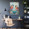 93831-362.jpg Coffee Tea Birds Framed Poster